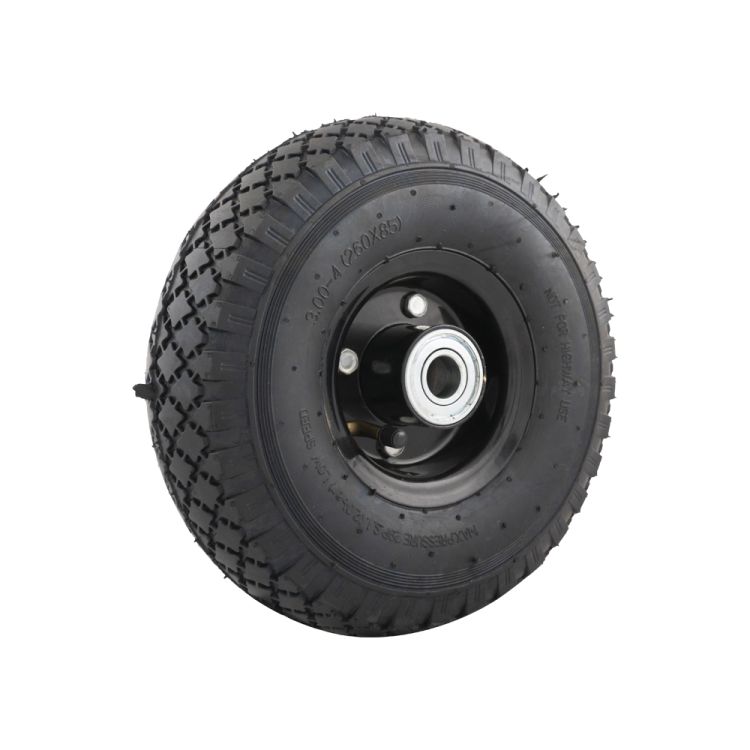 Separate wheel for nose wheel with pneumatic tire