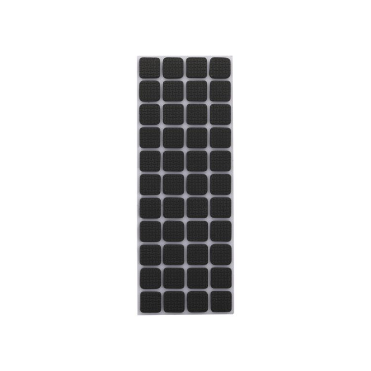 Anti-scratch felt 2x2 cm 44 pieces