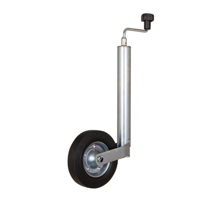 Jockey wheel 48 mm steel rim - TRAILERGEAR