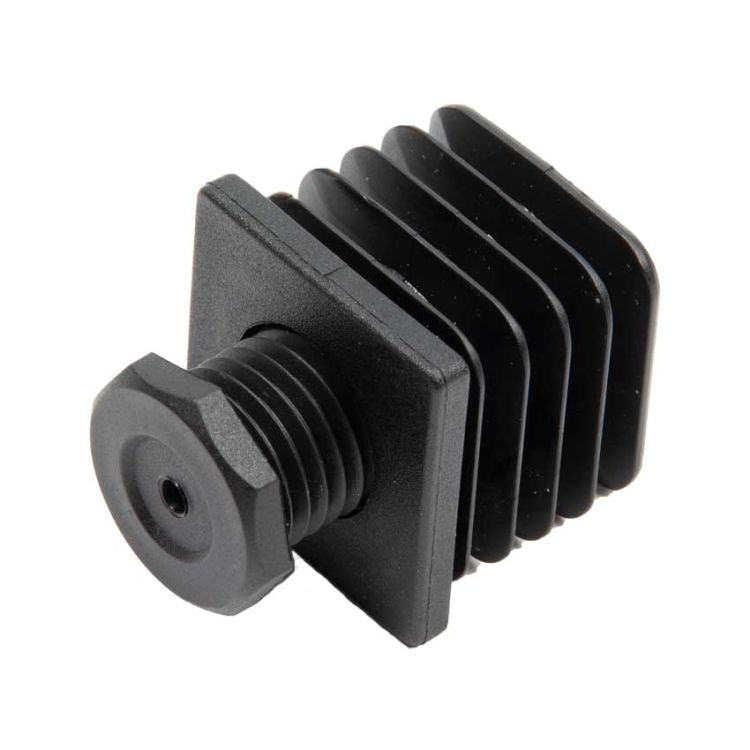Insert cap adjustable 25 x 25 mm M16
