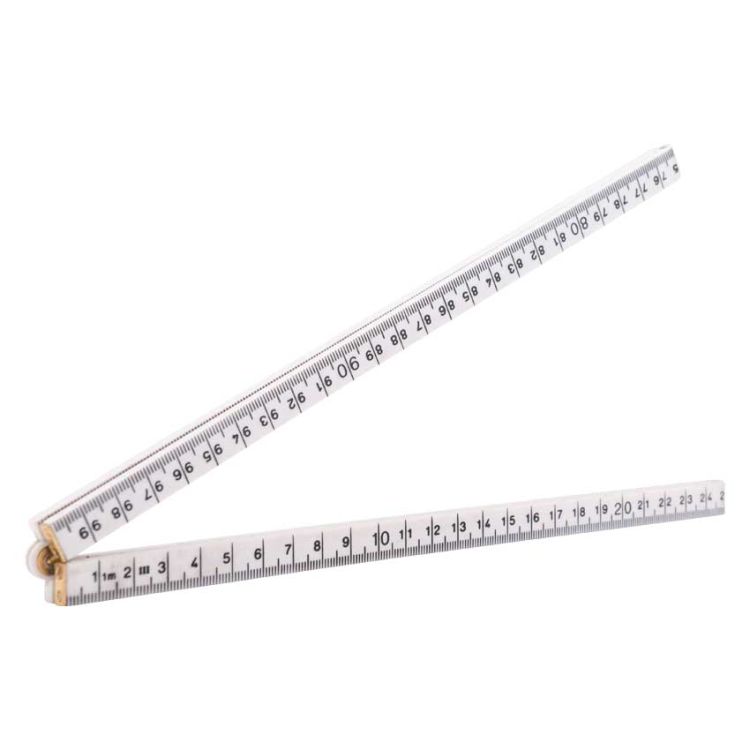 Plastic folding rule 1 meter - TOPGEAR