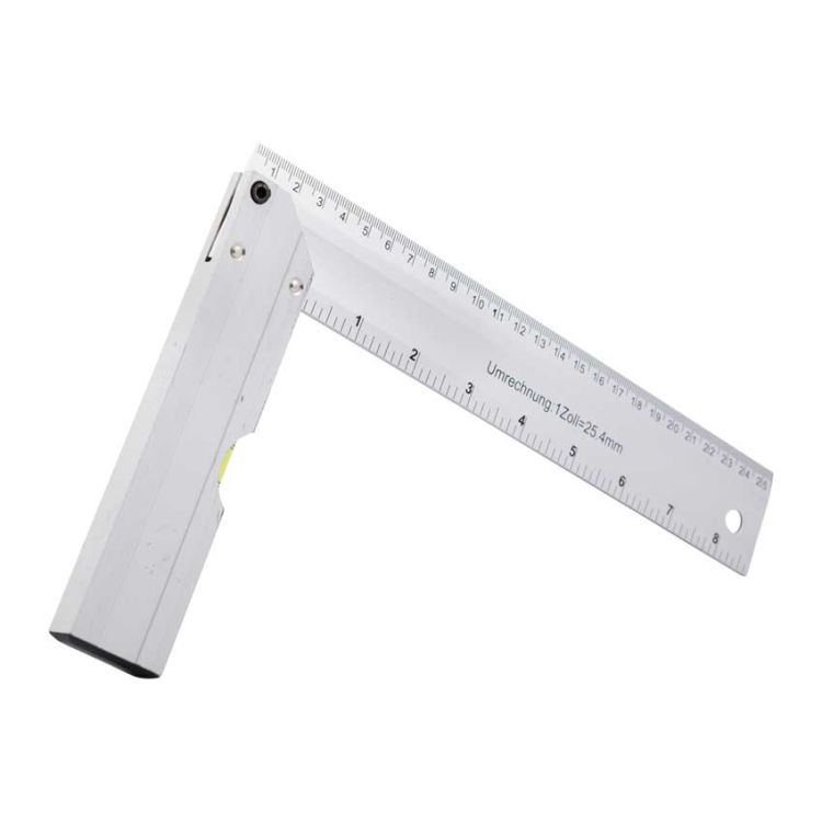 Square aluminum pro 25 cm