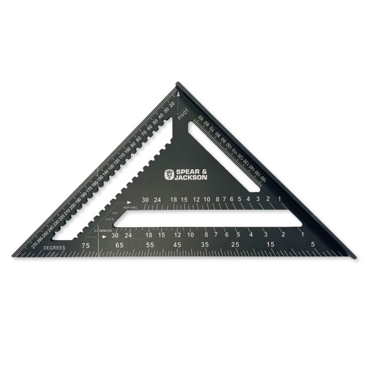 Messdreieck schwarz 300 mm Spear & Jackson