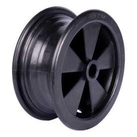 Kunststofffelge für Schubkarre schwarz Ø170 mm, Nabenloch Ø20 mm max. 2 bar