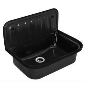 Utility sink granite-look 49 -5 cm