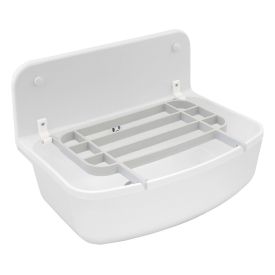 Utility sink PP white 49 cm