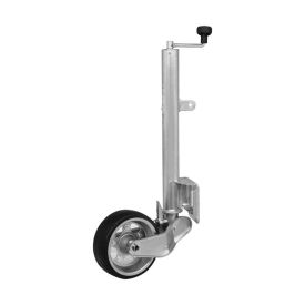 Stützrad 60 mm, automatisch klappbar, mit verlängerter Flansch – ALKO