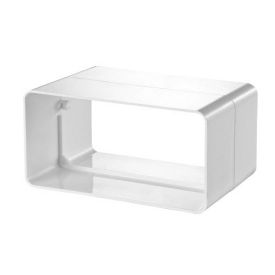 Flat duct 220x90 mm connector