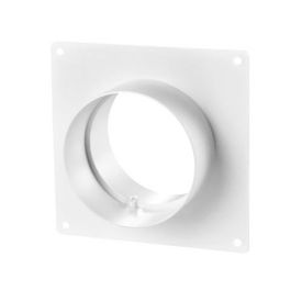 Ventilation tube wall connector Ø125 mm