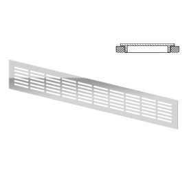 Aluminium ventilation grid 480x80 mm