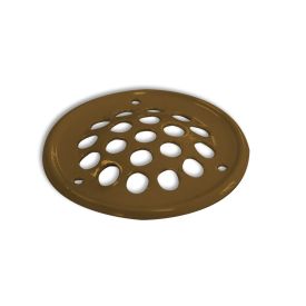 Furniture grid round steel gold-look Ø50 mm