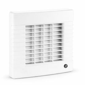 Bathroom fan humidity sensor/timer 125 mm Louvre
