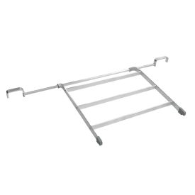 Aluminium hinged grid for stainless steel sink