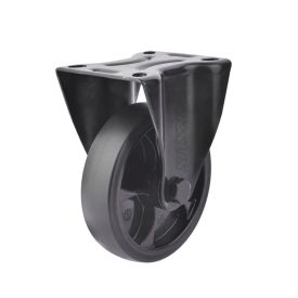 Bockrolle 125 mm 120 kg TPR Gummireifen schwarz - TARSUS