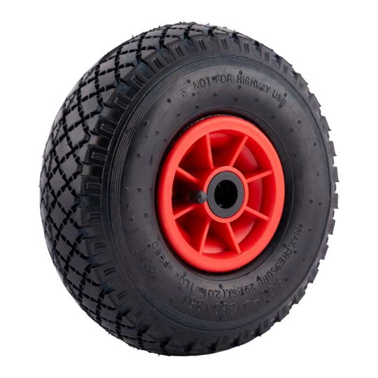 Hand truck wheel 3.00-4 pneumatic tire (260x85) hub hole Ã˜ 20 mm