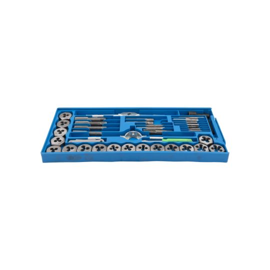Thread cutting and tapping set 40-piece in box - TOPGEAR