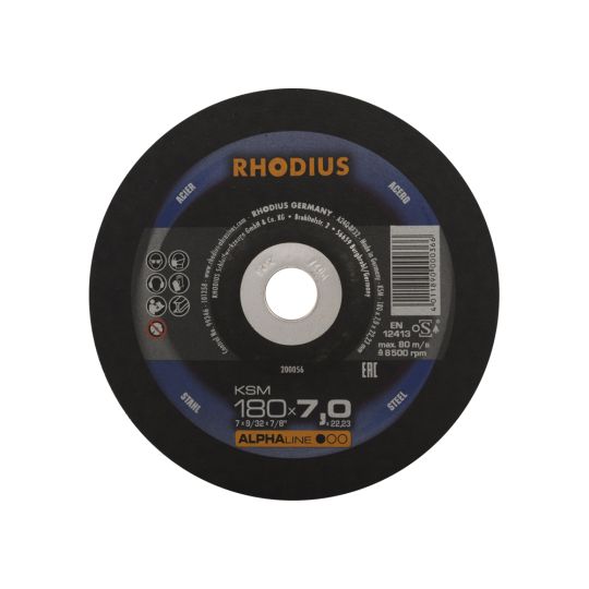 Grinding disc 180x7