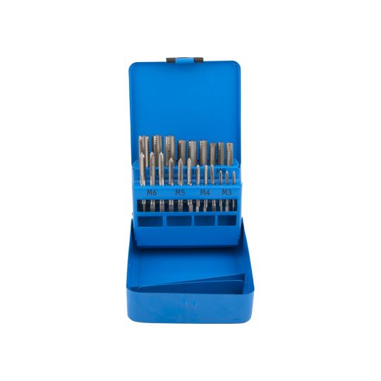 Thread cutting and tapping set 21 pieces