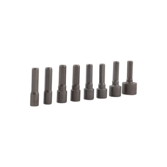 Socket bits 8-piece TOPGEAR
