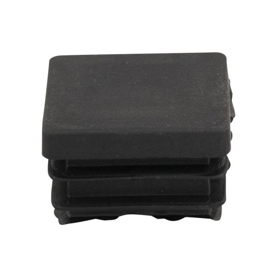 Square plug cap 25 x 25 mm