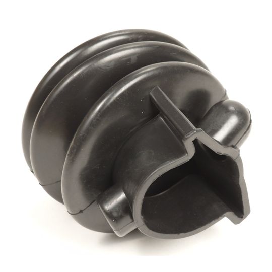 Dust cover knott with screw seal