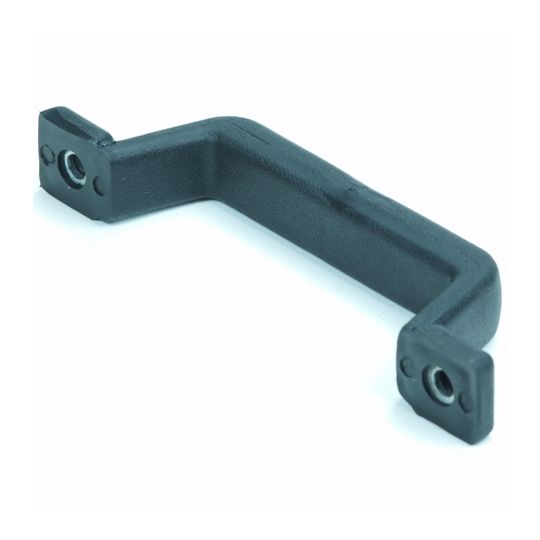 Black plastic handle