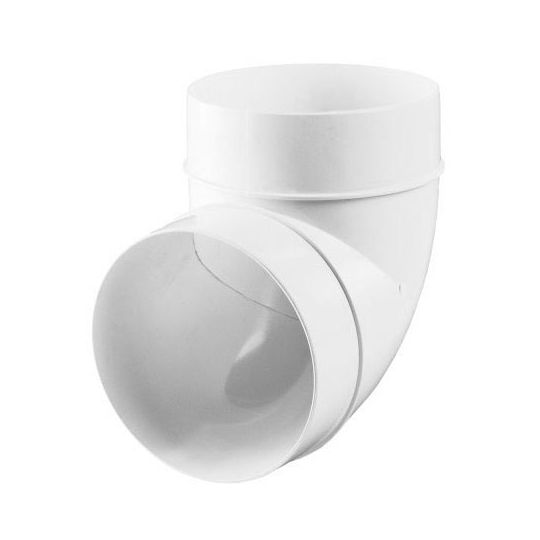 Ventilation tube Ø 150 mm 90° bend