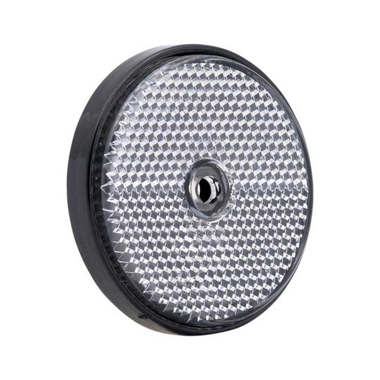 Round reflector 60 mm white