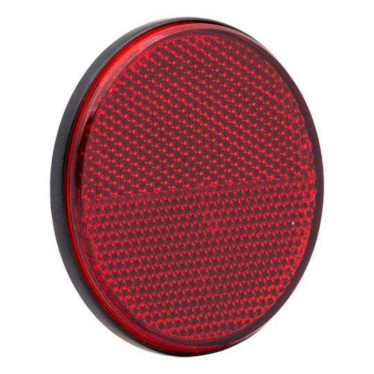 Reflector red round 70 mm