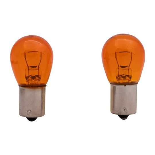 Car lamp 12V orange 2-piece