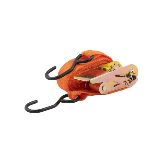 Lashing strap 25 mm 5 meters + hooks