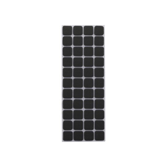 Anti-scratch felt 2x2 cm 44 pieces