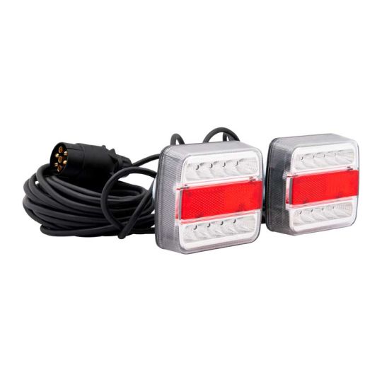 Lighting set 7-pole with magnet 7.5 m LED