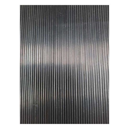 Rubber mat #3 line fine per meter