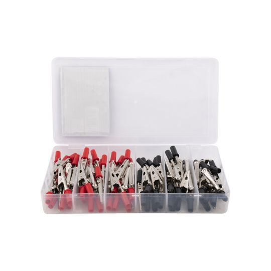 Crocodile clip set 80 pieces - TOPGEAR