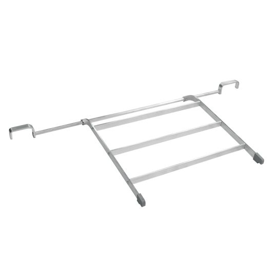 Aluminium hinged grid for stainless steel sink