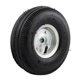 Hand truck wheel 4.10/3.50-4 pneumatic tire hub hole Ã˜ 16 mm
