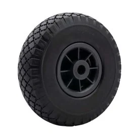 Hand truck wheel 3.00-4 anti-puncture PU (260x85) hub hole Ã˜ 20 mm