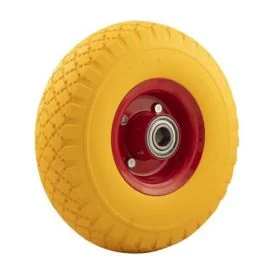 Sackkarrenrad pannensicher PU 3.00-4 Metallfelge Nabenloch Ø20 mm