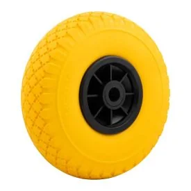 Hand truck wheel 3.00-4 anti-puncture PU (260x85) hub hole Ã˜ 20 mm