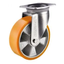 Heavy duty swivel castor 200 mm PU 800 kg - TARSUS