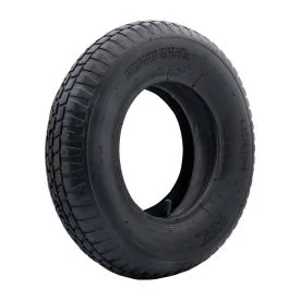 Schlauch und Reifen 4.80/4.00-8 Rautenprofil Ventil T13 Schubkarre Go-Kart