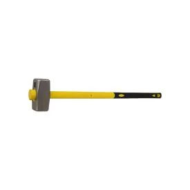 Vorschlaghammer quadratisch – 5 kg – Fiberglasstiel – TOPGEAR