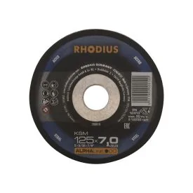 Schruppscheibe Ø125 x 7 mm ALPHAline KSM – RHODIUS