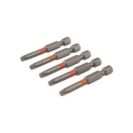 Torx screw bit 50 mm TX-25 orange 5 pieces
