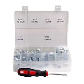 Hose clamp set 50-piece - TOPGEAR