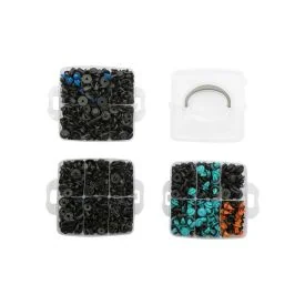 Interior mounting clips assortment box 635-piece TOPGEAR