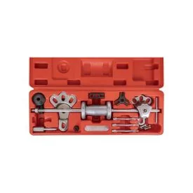 Universal impact puller set complete with storage case