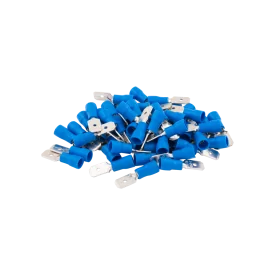 Cable lug man blue 50 pieces TOPGEAR