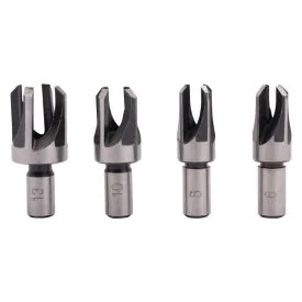 Set with plug drills 4 pieces